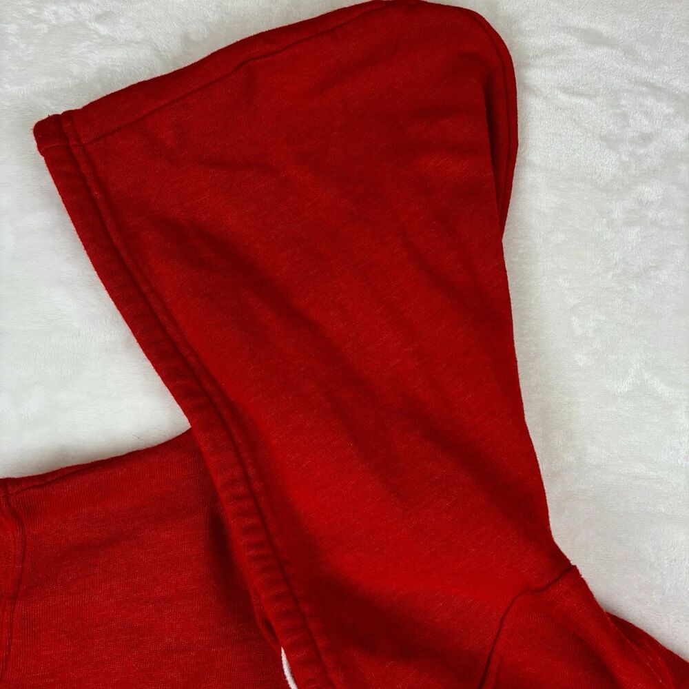 Ohio State “Buckeye Nation” Hoodie Women’s Size Large Red Graphic Sweatshirt - Picture 8 of 12